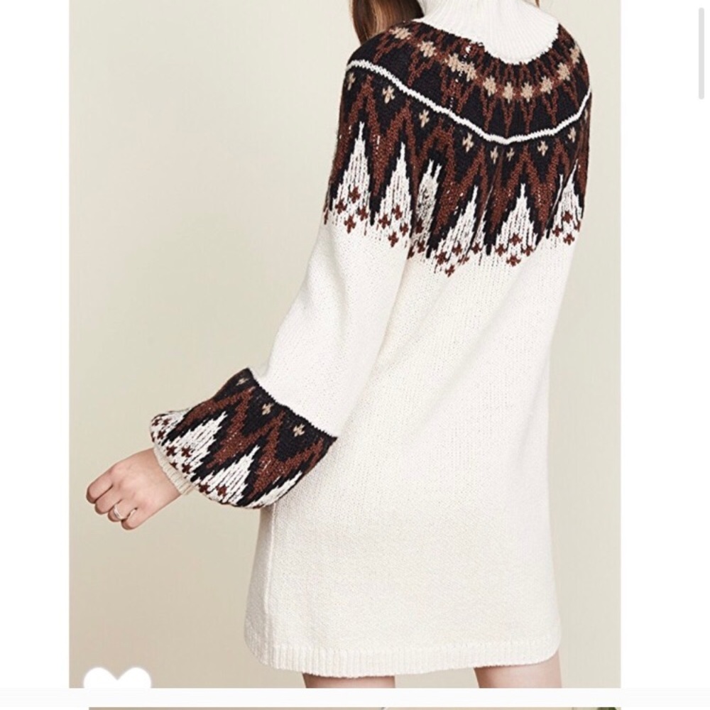 Free People Nordic Style Sweater Dress